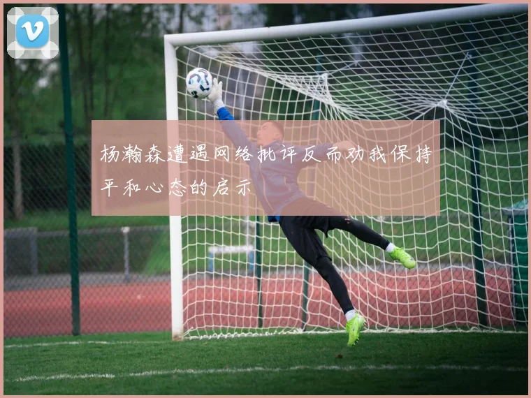 杨瀚森遭遇网络批评反而劝我保持平和心态的启示