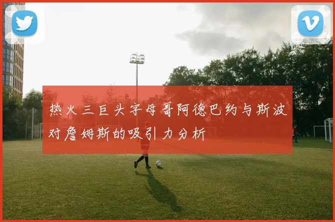 热火三巨头字母哥阿德巴约与斯波对詹姆斯的吸引力分析
